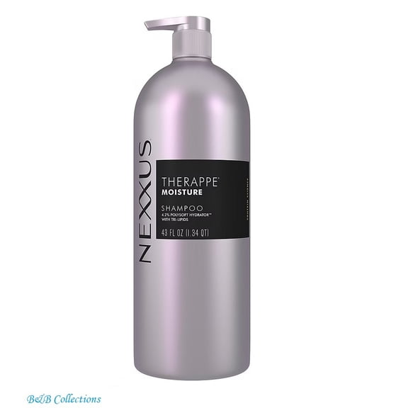 Nexxus Therappe Moisture Shampoo, 43 fl oz, Hydrating Shampoo for Dry Hair, Salon-Quality Hair Care