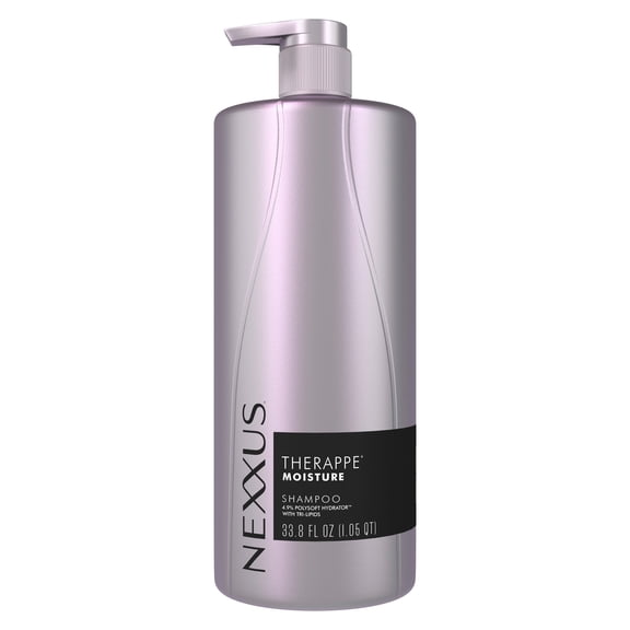 Nexxus Therappe Shampoo For Dry Hair For Ultimate Moisture Powered By Polysoft Hydrator Technology With Tri-lipids 33.8 fl oz