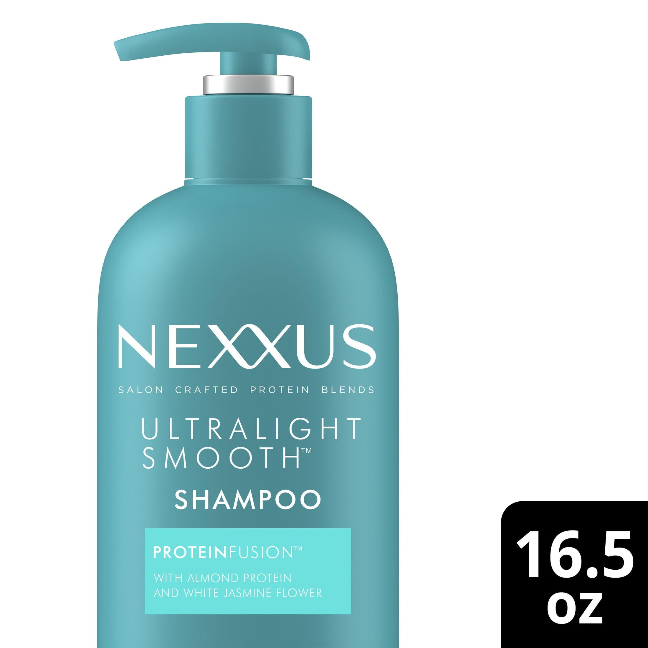 Nexxus Ultralight Smooth Daily Shampoo with Almond Protein, White Jasmine  Flower, 16.5 fl oz