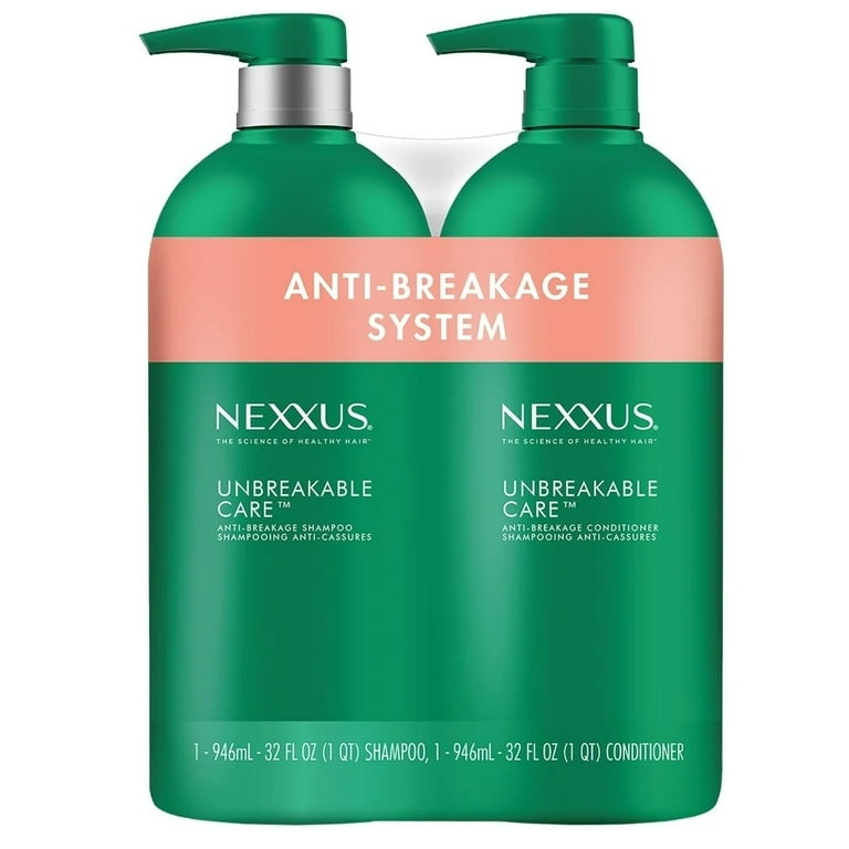 Nexxus Unbreakable Care Shampoo and Conditioner, 32 fl oz
