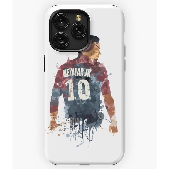 Neymar Brazilian Legend Art Soccer Fan Graphic Football Player A1055 Protective Case for iPhone 17 16 15 14 13 12 11 Pro Max