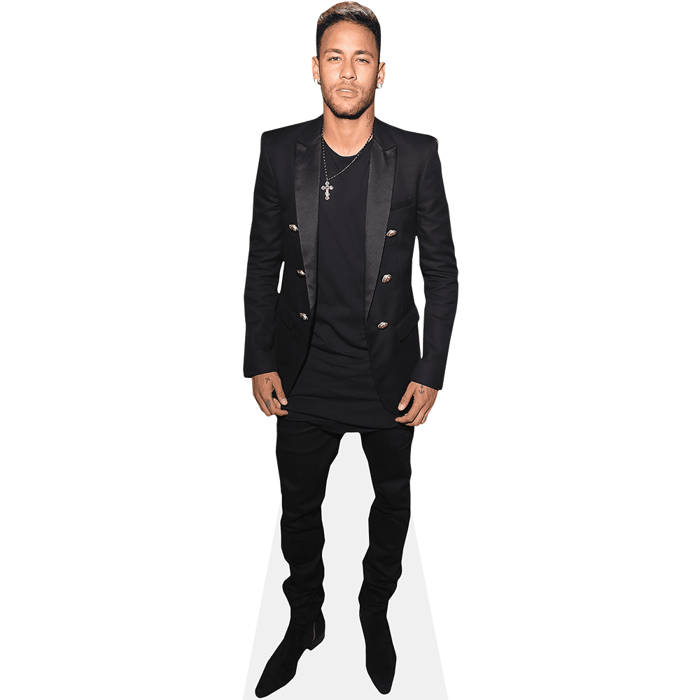 Neymar Jr (Black Jacket) Lifesize Cardboard Cutout Standee