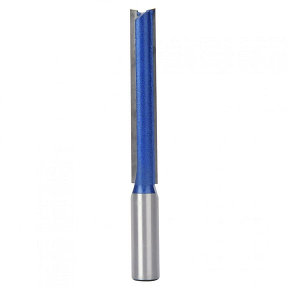 Neyseki 1/2 Shank Long Straight Flush Trim Router Bit Trimming Cutter Woodworking Cutting Tool