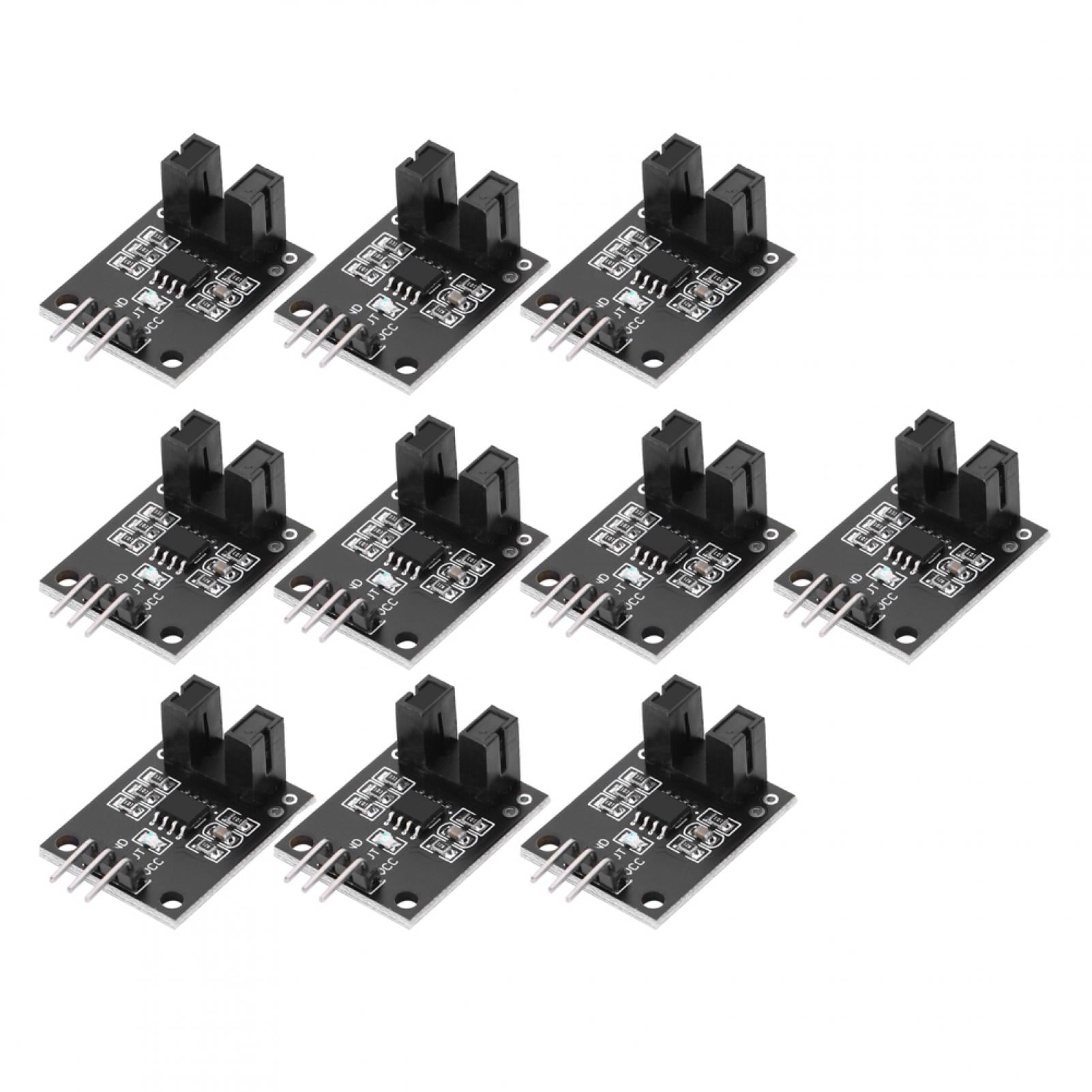 Neyseki 10Pcs Infrared Photoelectric Sensor Module Motor Speed ...