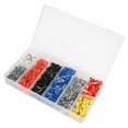 thumbnail image 1 of Neyseki 1200pcs Insulated Wire Connector Crimp Terminal  Assortment Kit, 1 of 7