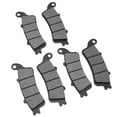 thumbnail image 1 of Neyseki 3 Pairs Motorcycle Brake Pads Front Rear Modification Replacement for VFR750 1988?1997, 1 of 7