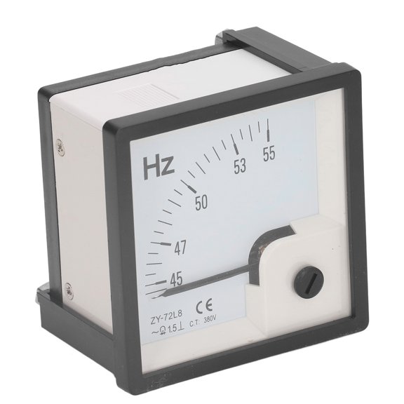Neyseki AC Frequency Meter 45 To 55Hz 1.5 Class Accuracy 72x72mm Panel Frequency Tester AC380V