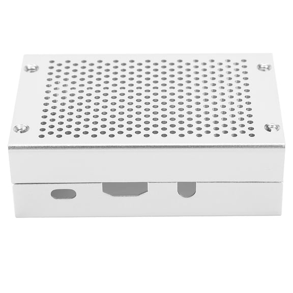 Neyseki Aluminum Alloy Protective Shell Dustproof Heat Dissipation Enclosure for Raspberry Pi 3B