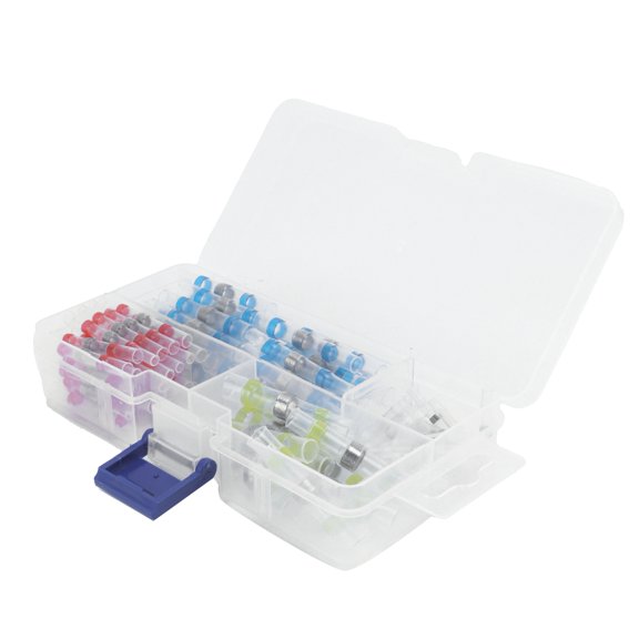 Neyseki Heat Shrink Butt Connectors Insulated Waterproof Electrical Wire Crimp Solder Ring Terminals