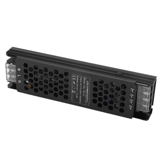 Neyseki LED Power Supply Ultra Thin Constant Voltage 150W Efficient Cooling LED Driver for Lighting AC170‑260V