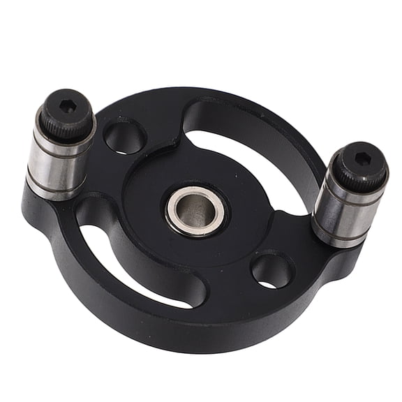 Neyseki Round Hole Punch Locator Set Self Adaptive Centering Woodworking Guide Puncher with Drill Bushings