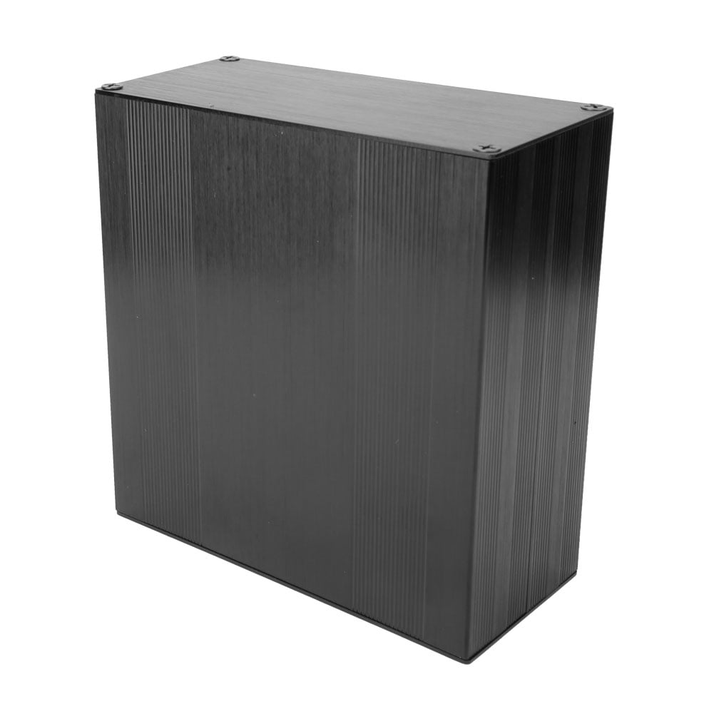 Neyseki Split Type Aluminum Cooling Case Enclosure Electronic Box for Amplifier GPS (150mm