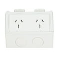Neyseki Waterproof Socket 3 Hole Power Outlet Receptacle AU Standard