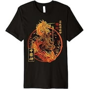 Nezha Chinese Deity Ancient Taoism Mythology God Premium T-Shirt