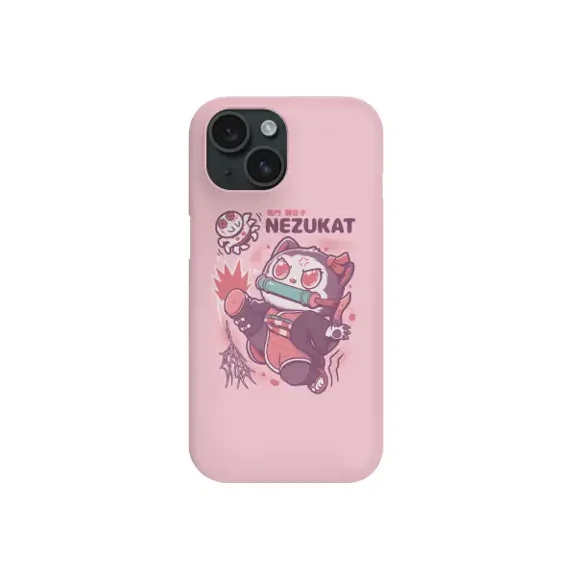 Nezukat Funny Cat Nezuko Anime Parody X453 Phone Case Compatible with iPhone 17 16 15 14 13 12 11 Pro Max – Premium Protection