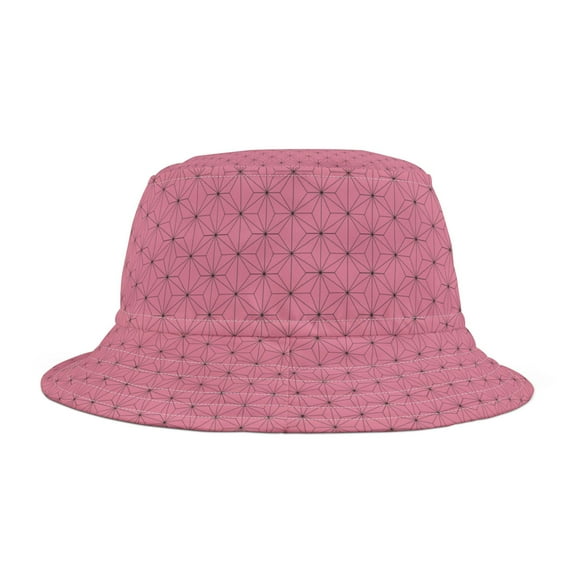 Nezuko Kamado Pink Pattern Bucket Hat