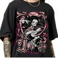 thumbnail image 1 of Nezuko Kamado T-shirt, Kimetsu no Yaiba, Demon Slayer Manga Anime Shirt,Light Blue color,size 4XL, 1 of 5