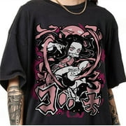 Nezuko Kamado T-shirt, Kimetsu no Yaiba, Demon Slayer Manga Anime Shirt