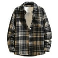 thumbnail image 1 of Nfhtoj Mens Flannel Shirt Long Sleeve Plaid Flannel Shirt for Men Soft Cotton Casual Button Down Shirts Regular Fit Long Sleeve Shirts for Men, 1 of 3