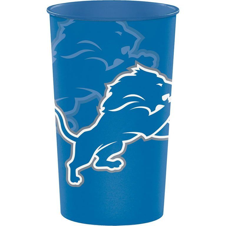 Nfl Detroit Lions Souvenir Cups, 8 count
