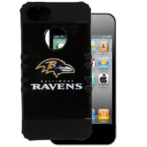 Nfl Iphone 5 Rocker Rigid/Silcone Case Phone Cover Baltimore Ravens