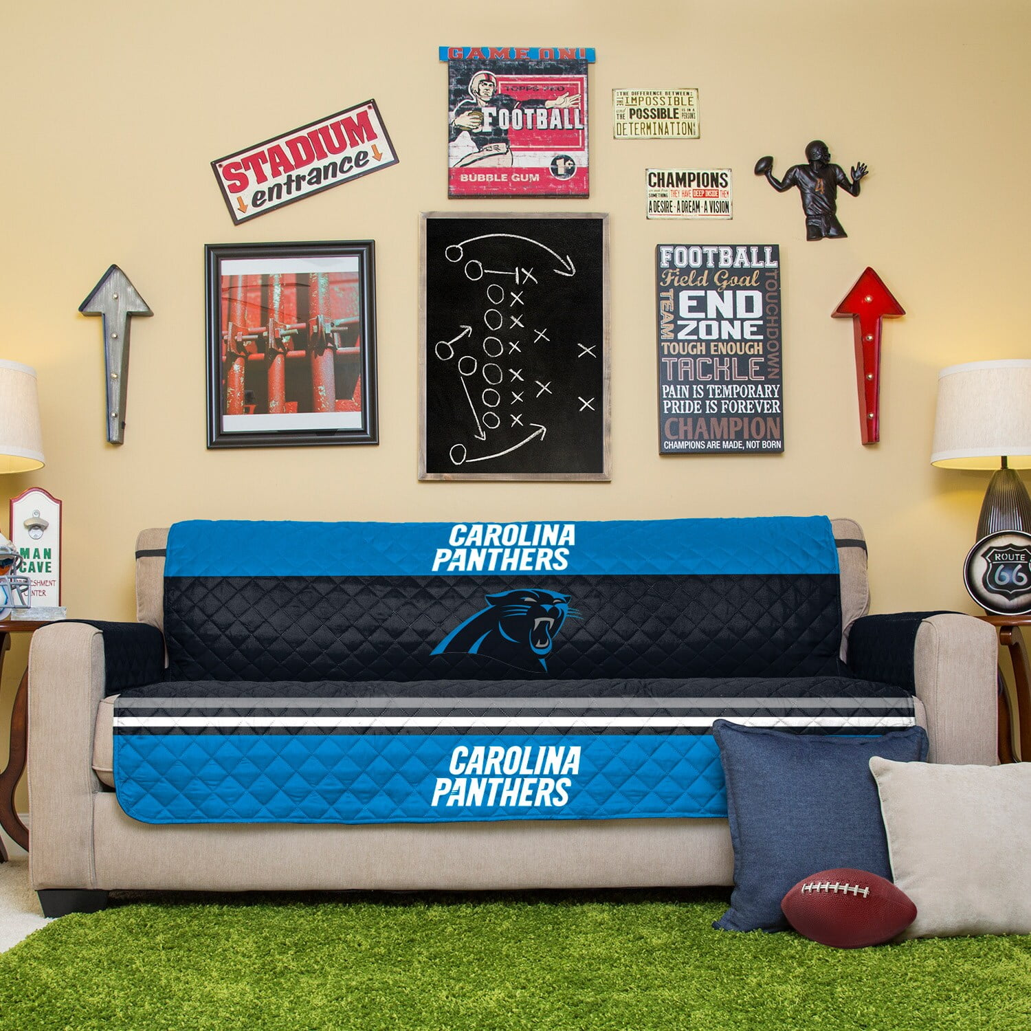 NFL Couch Covers Walmart