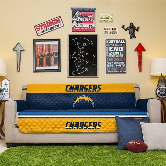 Nfl Licensed Furniture Protector Sofa Couch Cover