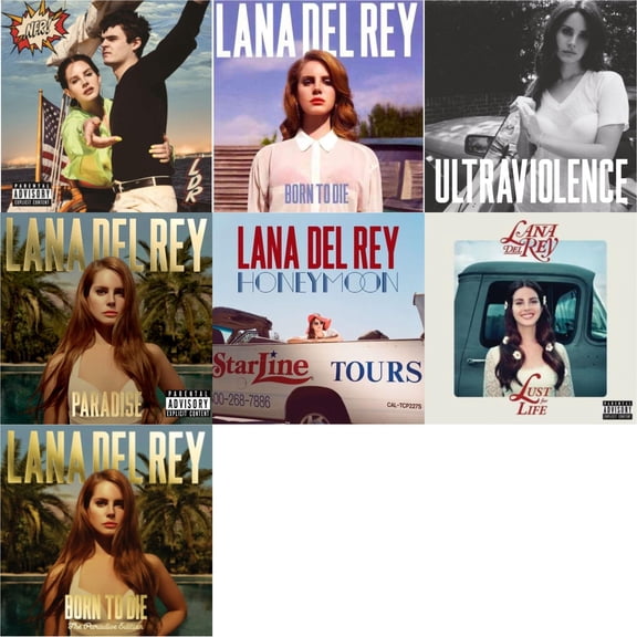 Nfr! & Born To Die & Born To Die (Paradise Edition) & Paradise & Ultraviolence & Honeymoon & Lust For Life [CD Bundle]