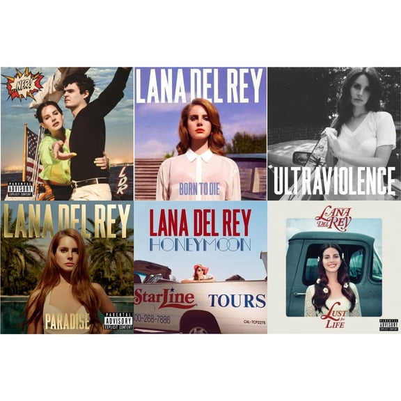 Nfr! & Born To Die & Ultraviolence & Paradise & Honeymoon & Lust For Life [CD Bundle]