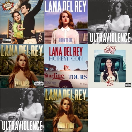 Nfr! & Born To Die & Born To Die (Paradise Edition) & Paradise & Ultraviolence & Ultraviolence & Honeymoon & Lust For Life [CD Bundle]