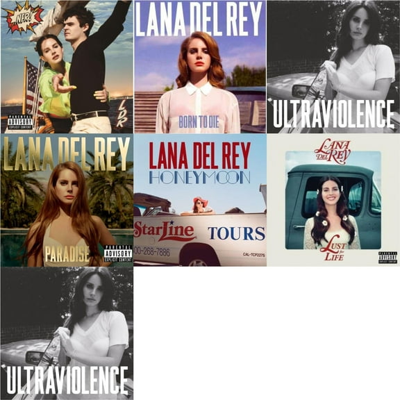 Nfr! & Born To Die & Ultraviolence & Paradise & Honeymoon & Lust For Life & Ultraviolence [CD Bundle]