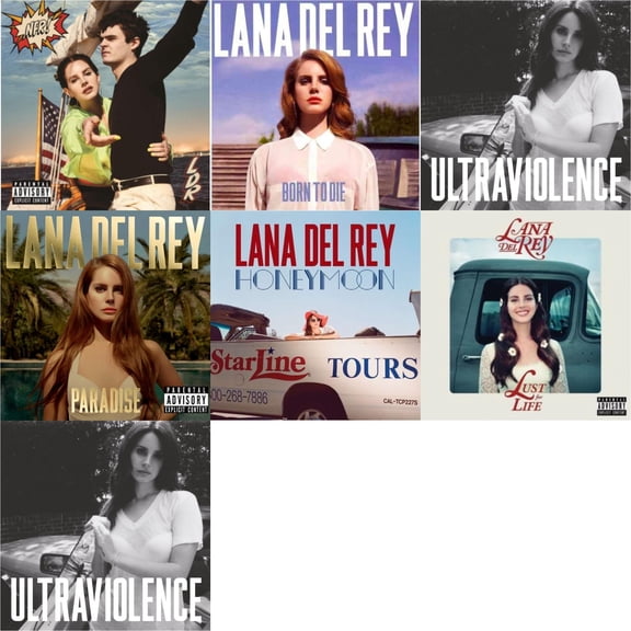 Nfr! & Born To Die & Paradise & Ultraviolence & Ultraviolence & Honeymoon & Lust For Life [CD Bundle]