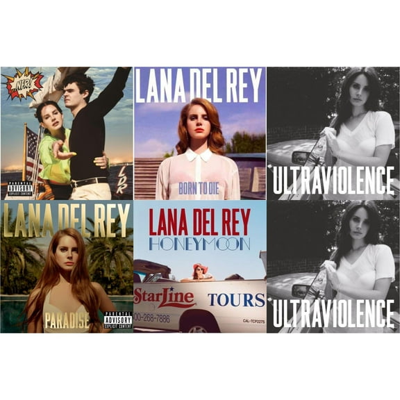 Nfr! & Born To Die & Paradise & Ultraviolence & Ultraviolence & Honeymoon [CD Bundle]