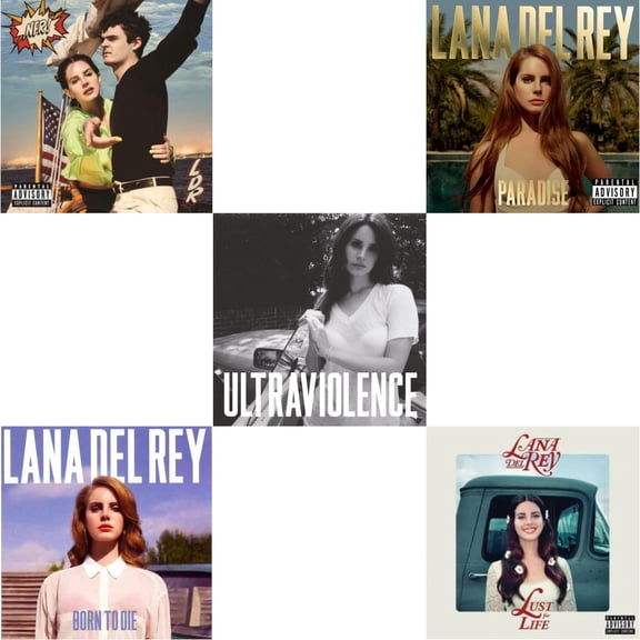 Nfr! & Born To Die & Paradise & Ultraviolence & Lust For Life [CD Bundle]
