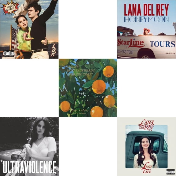 Nfr! & Ultraviolence & Violet Bent Backwards Over The Grass & Honeymoon & Lust For Life [CD Bundle]