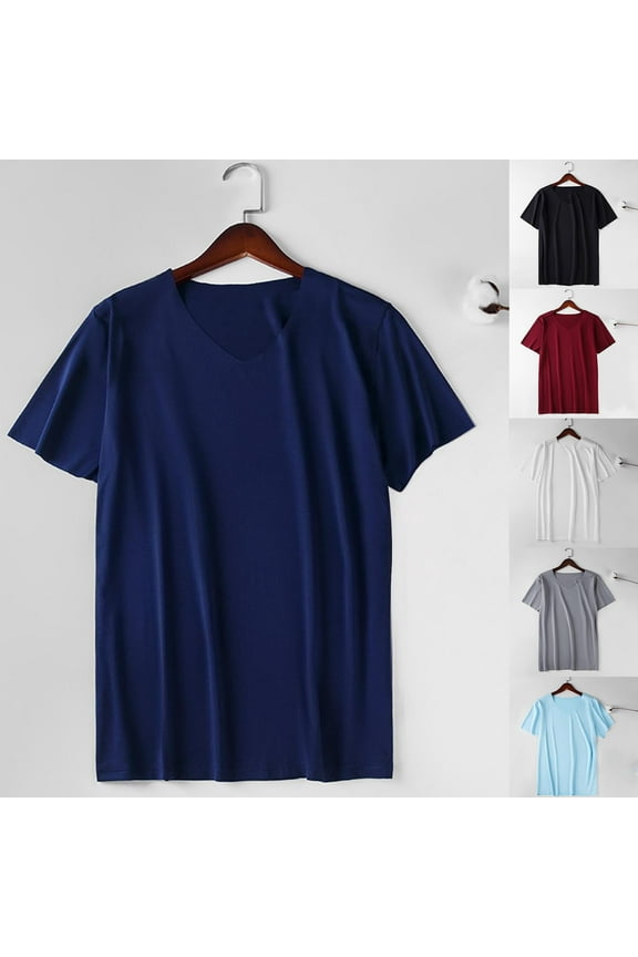 Big and Tall Mens Gym T Shirts Basic Short Sleeve Muscle Tees Quick Dry Workout Shirt Performance Boxing Workout Tee Tops Summer Cooling Seamless Tshirts