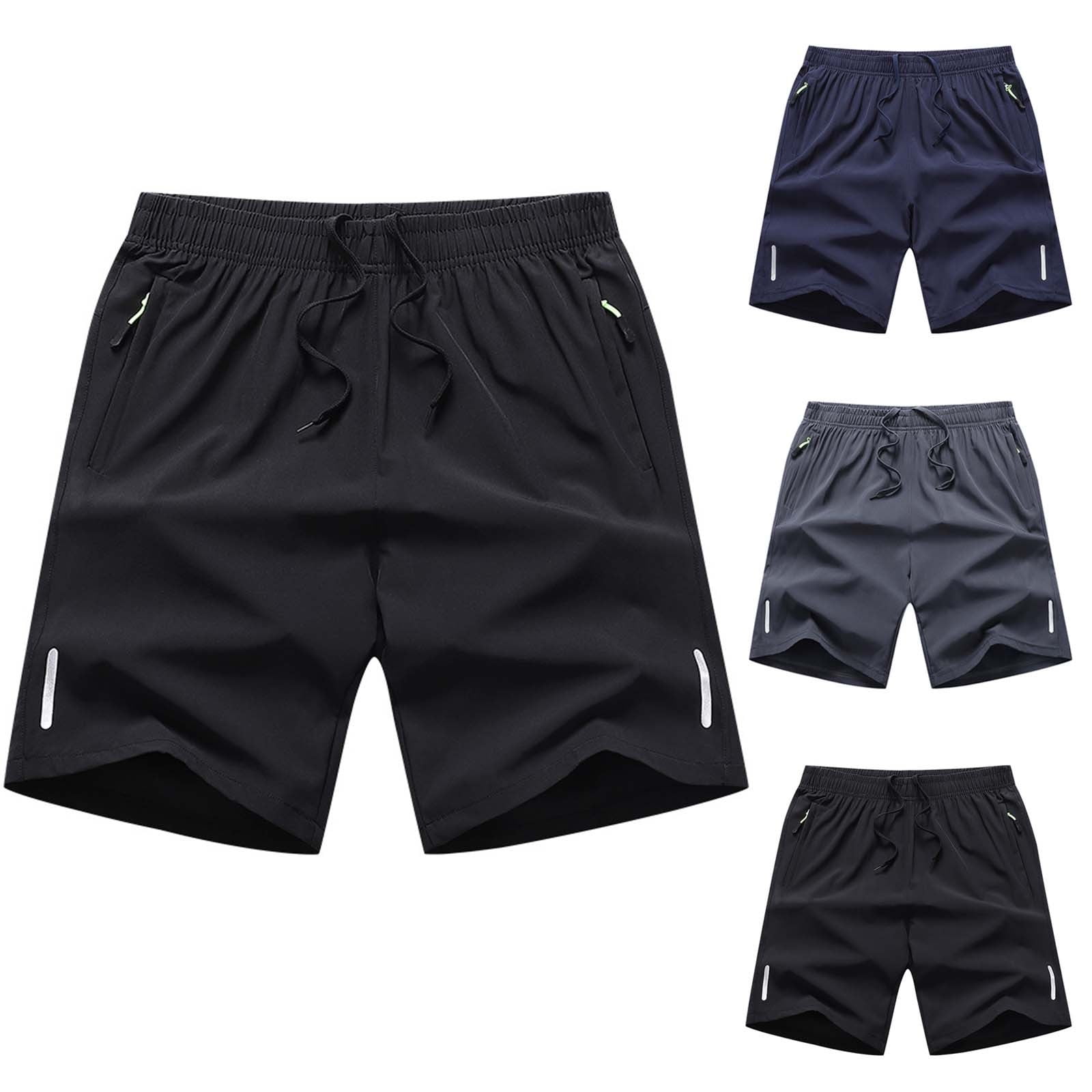 Nfurl Quick Dry Volley Shorts for Men 7 Inch Inseam Beach Shorts Casual Summer Vacation Shorts Lightweight Elastic Waist Shorts Gym Athletic Running Shorts with Pockets