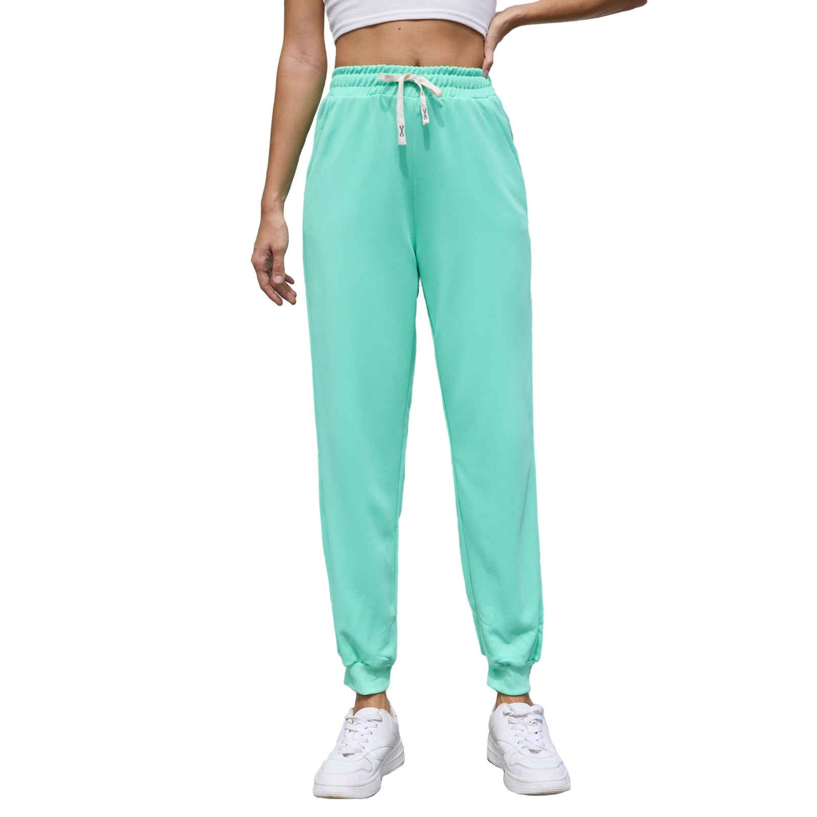 Loose Casual Drawstring Straight Pants