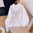 thumbnail image 1 of Nfurl Women's Lightweight UV Protection Jackets Loose Fit Going Out Cooling Summer Jacket Lightweight Outdoor Sun Protection Athletic Jackets White,Size XL, 1 of 5