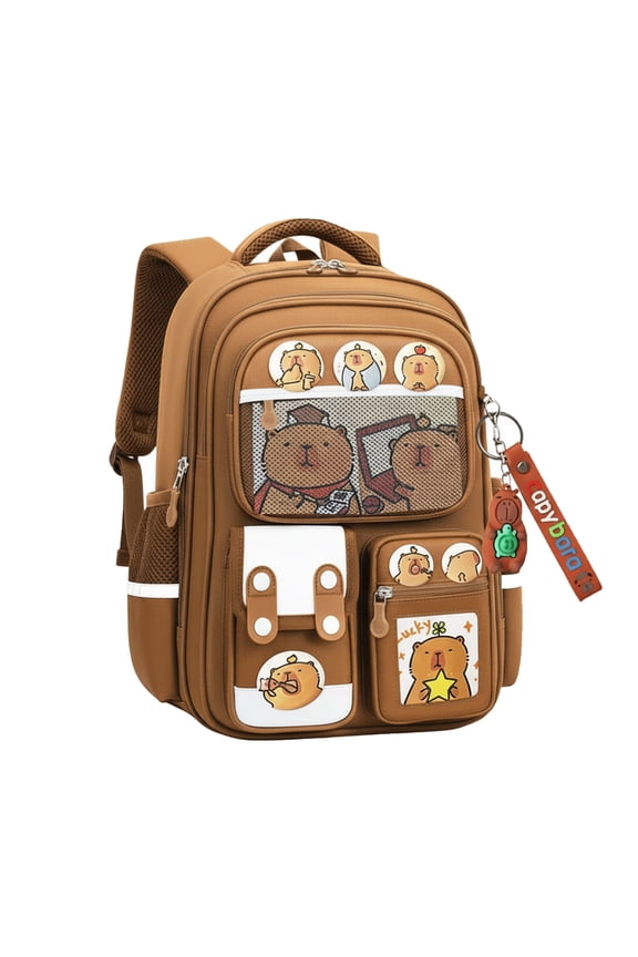 Capybara Backpack, Cute Capybara Supplies, Cartoon Laptop Travel Casual Bag
