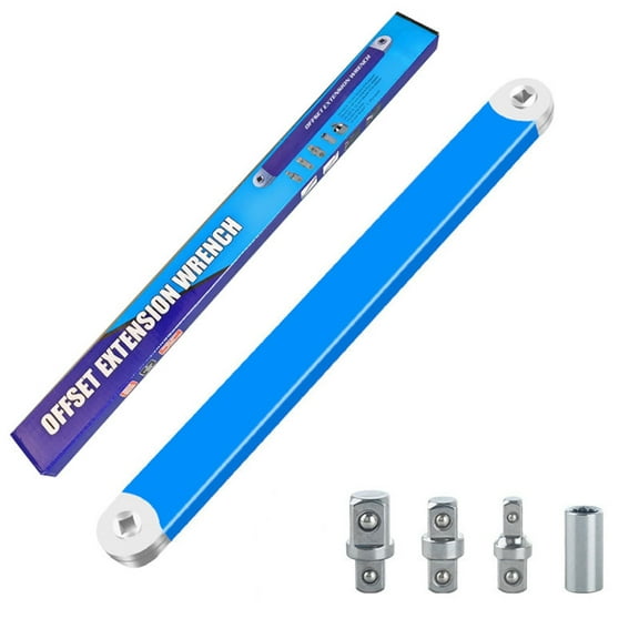 Ngardk Impact Offset Extension Wrench & Socket Adapter Extender Offset Ratchet Set