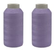 thumbnail image 1 of Ngheia 2-Pack Glow in the Dark Embroidery Thread - Fluorescent Sewing Thread for Night Diy, Crafts, Music Festivals, Purple, 1 of 9