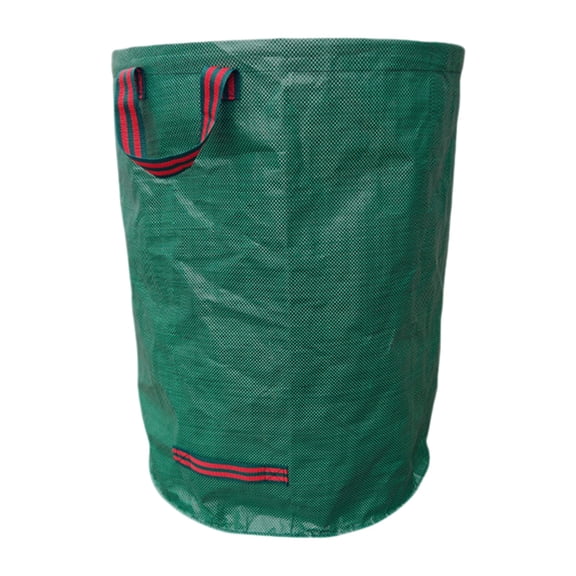 Ngheia 300L Garden Waste Bags Large Capacity Garden Garbage Bag, Reusable PP Yard Bag with Reinforced Handles Foldable Outdoor Debris Sack