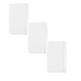 thumbnail image 1 of Ngheia 3PC Zipper Document Bags with 6 Ring Punch, Refillable Receipt Organizer Envelopes, Clear Mesh File Pockets for Notebooks Binders (Clear), 1 of 7