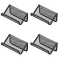 thumbnail image 1 of Ngheia 4pc Card Holder for Desk, Desk Organizers and Accessories Card Holder for Desk Business Card Display & Storage Rack Desktop Card Organization Tool, 1 of 5