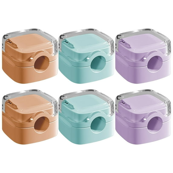 Ngheia 6-Pack Magnetic Cable Clips Assorted Colors - Charging Cable Organizer, Self-Adhesive, Perfect for Desk & Bedside