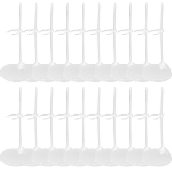 Ngheia Up To 65% Off 20 Sets of Doll Stand Display Rack, 20 Set Doll Stand Display Holder for 11" 13" Doll Transparent Model Rack Support, Display Racks*20