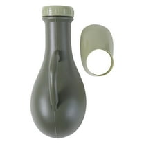 Ngheia Up To 65% Off Army Green 1000Ml Men's Urinal, Male Bottle Bottle Unisex Spillproof Female Bottle Container Plastic Bed Basin Car Travel Toilet Adult Children Bedpan Pot, 1 Urinal