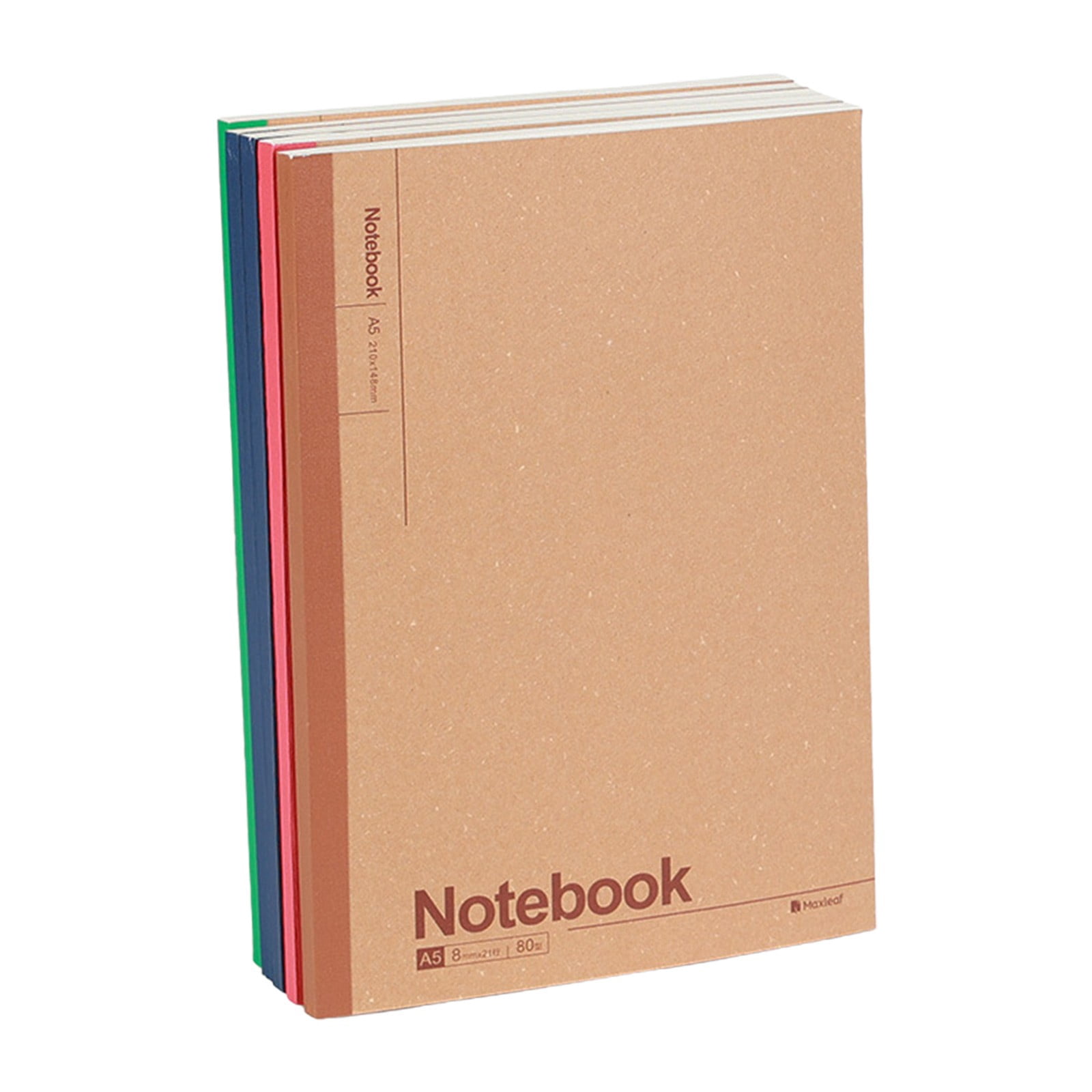 Ngheia Claerance! A5 Kraft Paper Notebook, 60 Pages Lined for Notes and ...