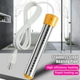 thumbnail image 1 of Ngheia Claerance! Bathtub Water Heater 2000W Non-Automatic Power Off Model Us Standard Yellow, Electric Immersion Water Heater Boiler 2000W Swimming Pool Heater Fast Heating P, 1 of 8